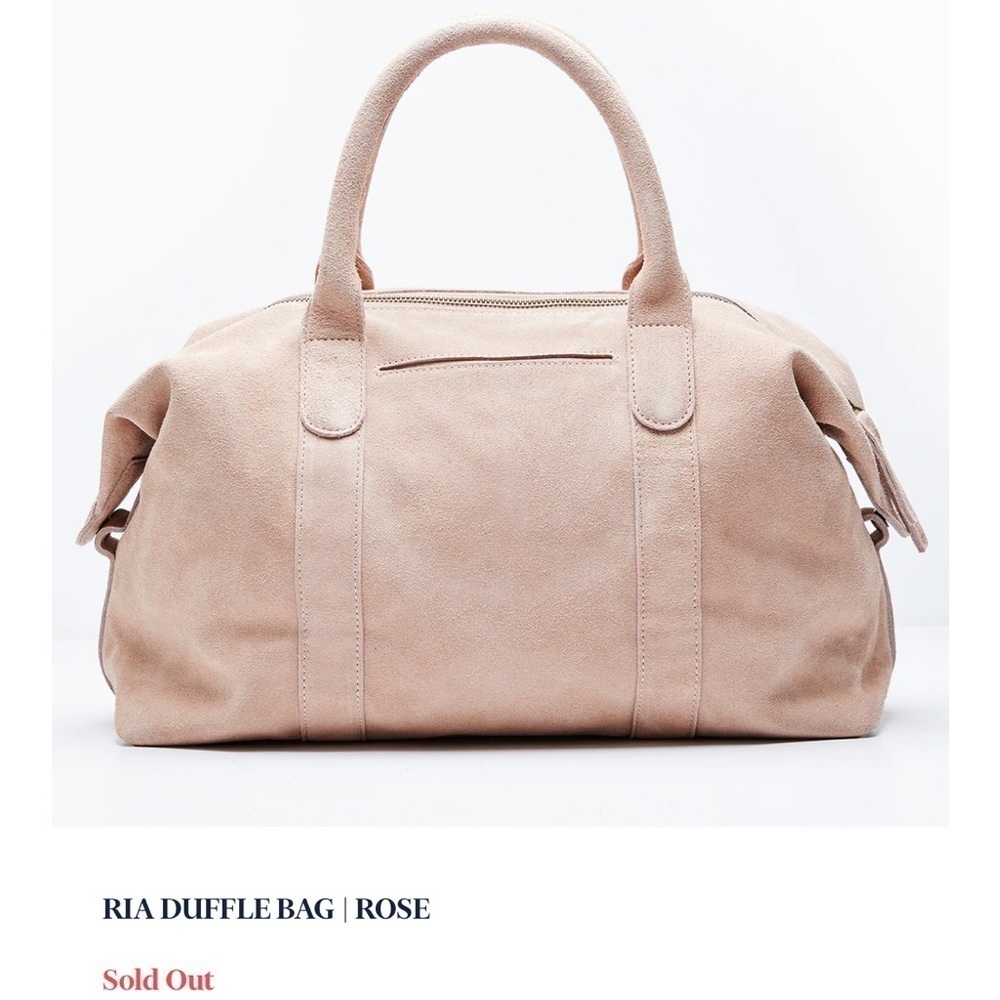 M.I.L.A. Made in Los Angeles Ria Duffle Bag | Rose - Picture 2 of 11